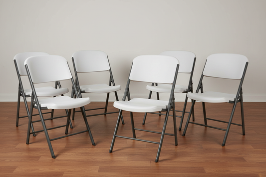 6 Folding Chairs Product Photo