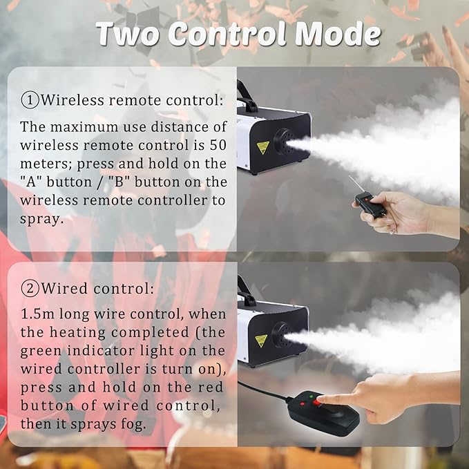Fog Machine Rental (1500W Professional)