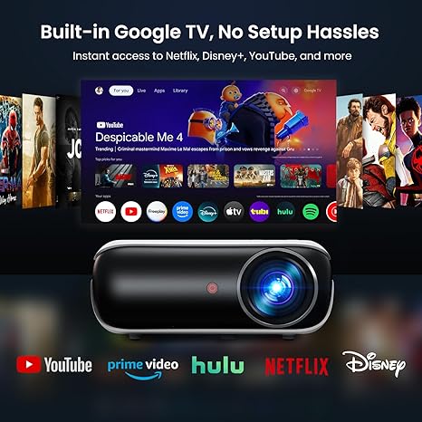 Outdoor Movie Night Projector & Screen Rental (150" 4K Setup)