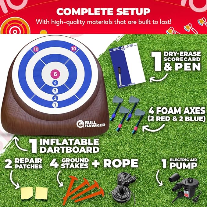 Inflatable Axe Throwing