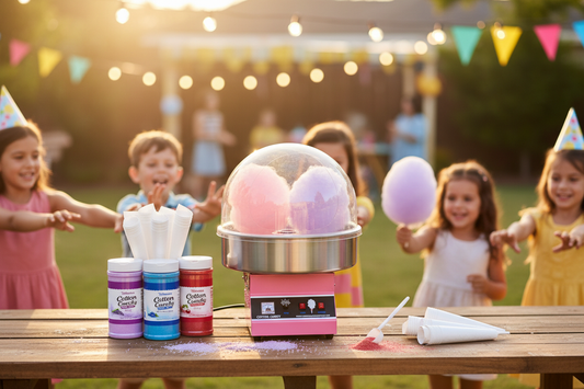 Cotton Candy Machine Lifestyle Photo