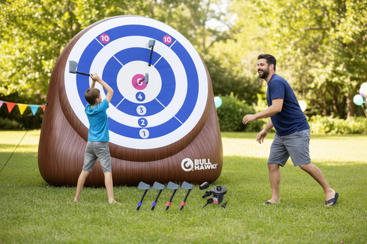 Inflatable Axe Throwing Game - Active Play